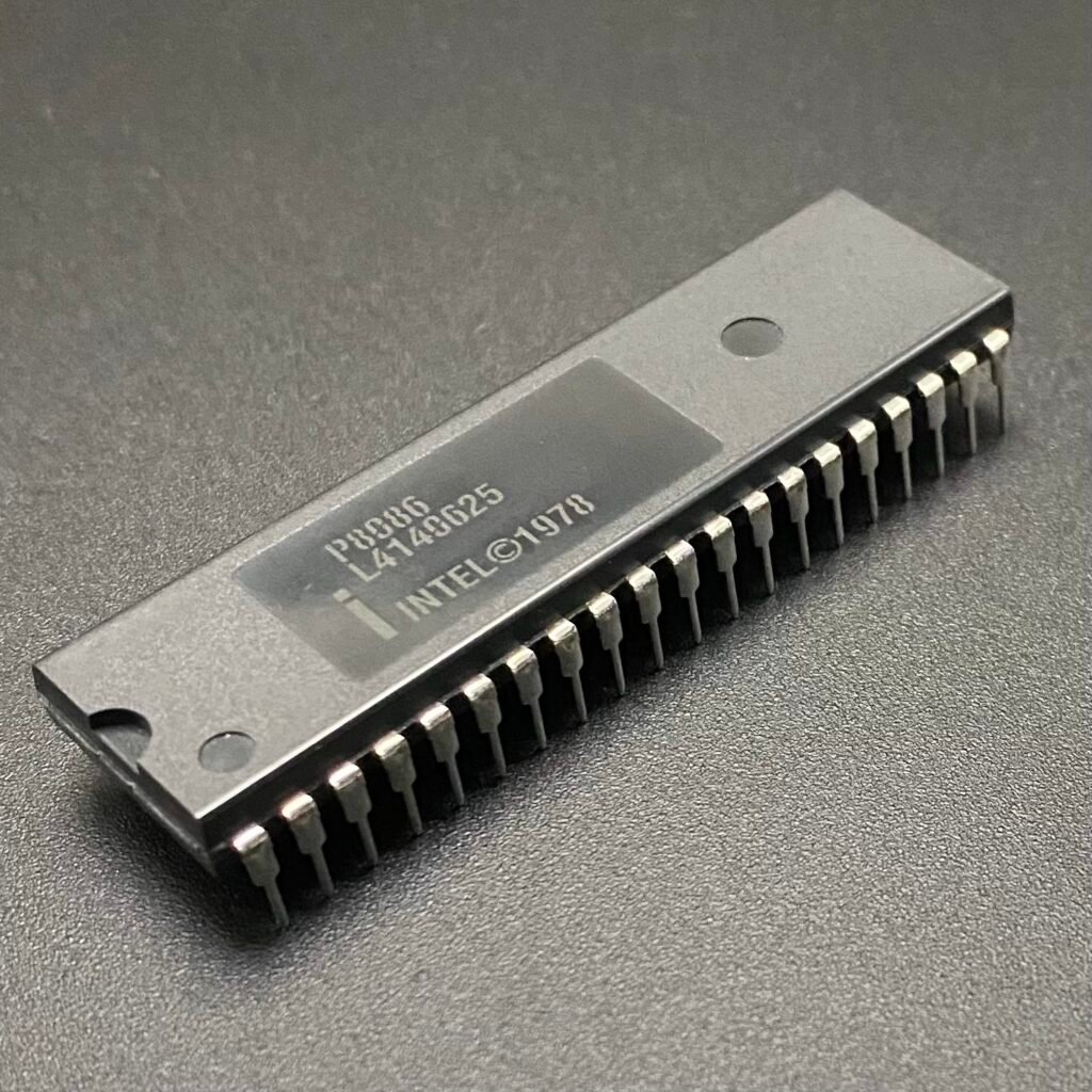 Intel 8086 processor chip